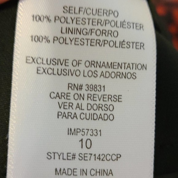 Sam Edelman Multicolor Tribal Print Drape Mini Dress 10 NWT - Picture 9 of 9